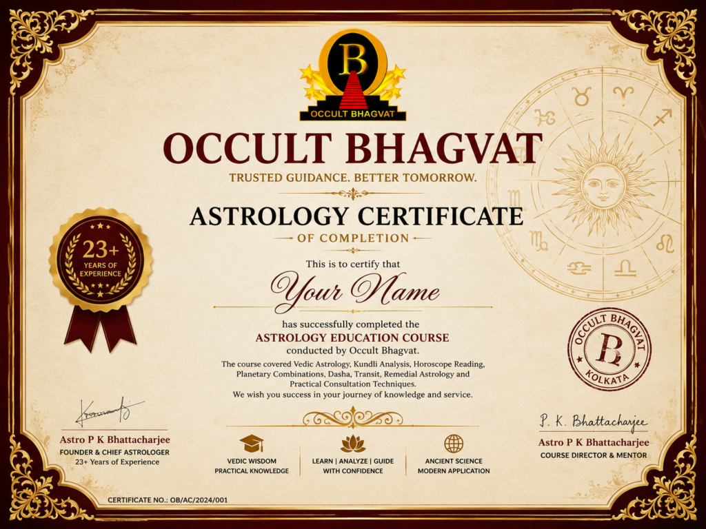 Astrology Education Courses in Kolkata