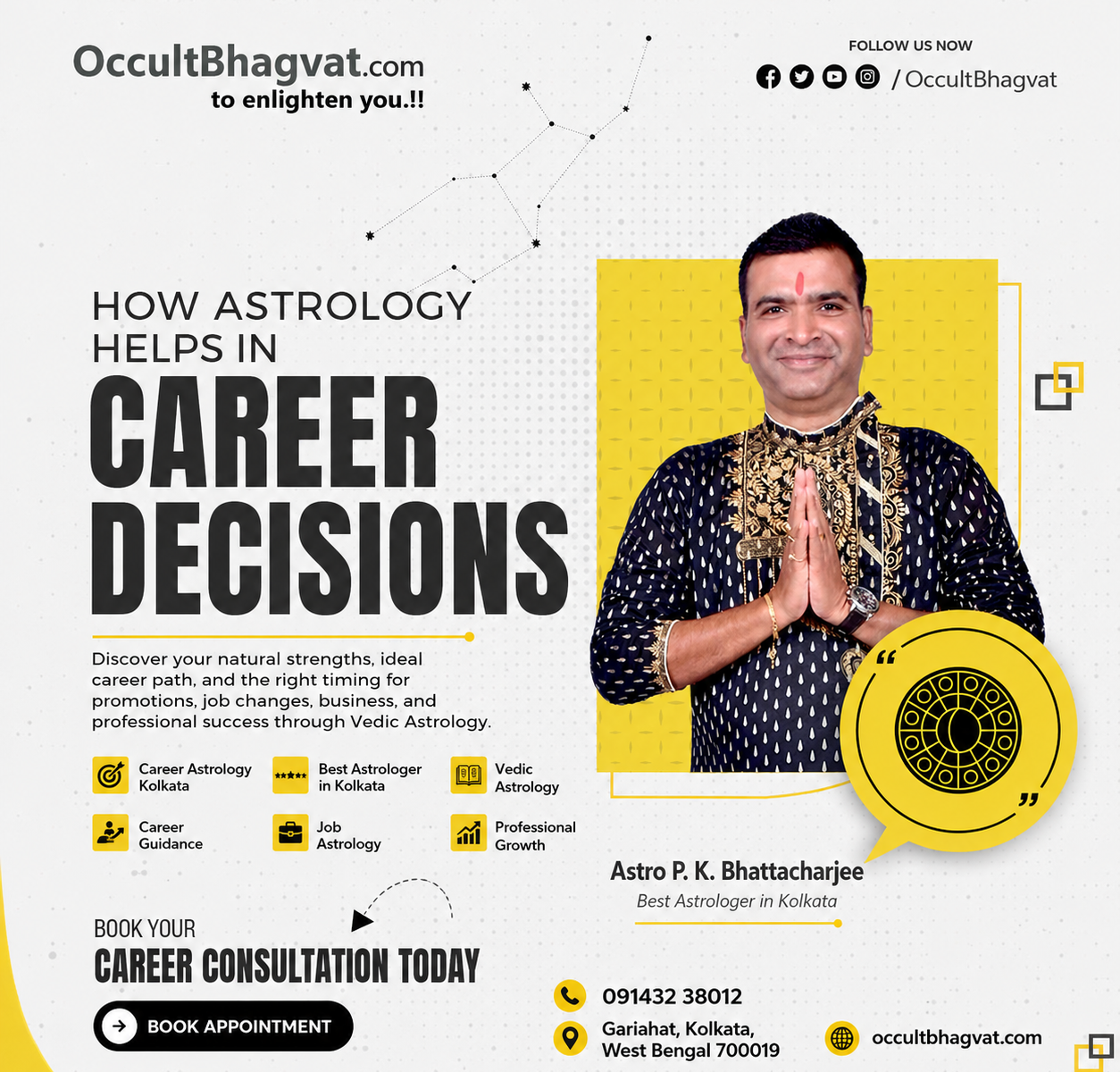 Astrology Helps in Career Decisions