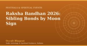 Raksha Bandhan 2026 sibling bonds by moon sign