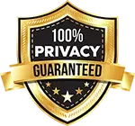 100% privacy guaranteed